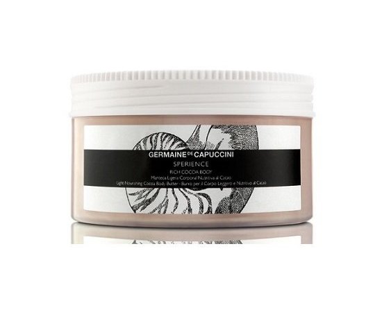 GERMAINE de CAPUCCINI Sperience Rich Cocoa Body Butter Збагачене масло для тіла, 250 мл, фото 