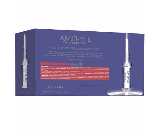 Лосьон для стимуляции роста волос Farmavita Amethyste Stimulate Intensive.
