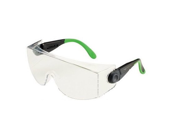 Очки защитные с улучшенной защитой от царапин и запотевания, совместное ношение с оптическими очками Univet 535