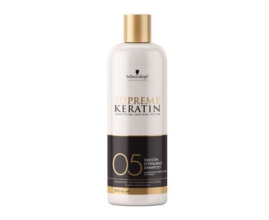 Шампунь для гладкости волос Schwarzkopf Professional Supreme Keratin Sealing Shampoo, 300 ml
