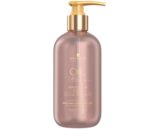 Шампунь для тонких и нормальных волос Schwarzkopf Professional Oil Ultime Light Marula & Rose Oil-in-Shampoo