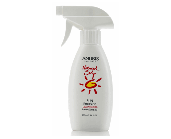 Солнцезащитная эмульсия легкая Anubis Sun Emulsion Low Protection, 200 ml