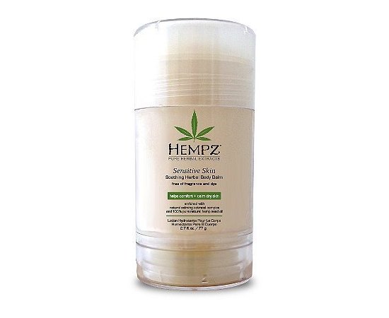 Hempz Herbal Soothing Body Balm For Sensitive Skin Рослинний заспокійливий бальзам для чутливої шкіри тіла, 76 г, фото 