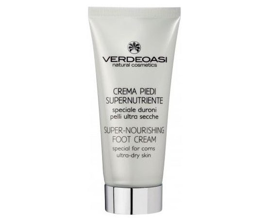 Verdeoasi Super-Nourishing Foot Cream Супер-живильний крем для ніг, 100 мл, фото 