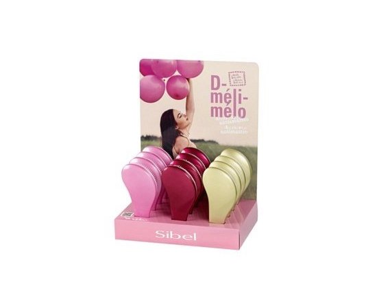 Расческа для пушистых и длинных волос Sibel Melo-Gloss Cream
