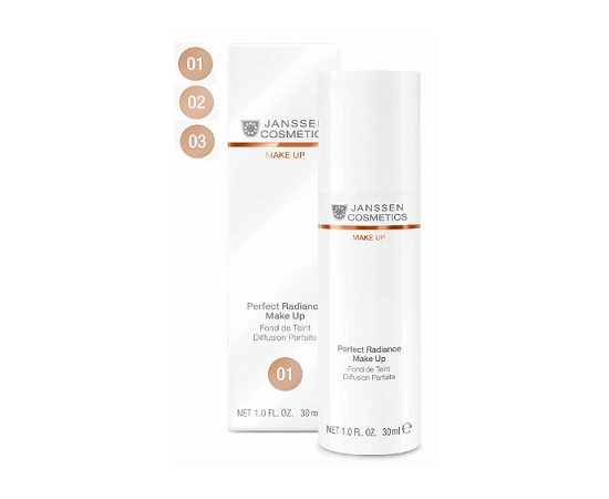 Janssen Cosmeceutical Perfect Radiance Make-up SPF15 Стійкий тональний крем з ефектом сяйва, 30 мл, фото _ab__is.image_number.default