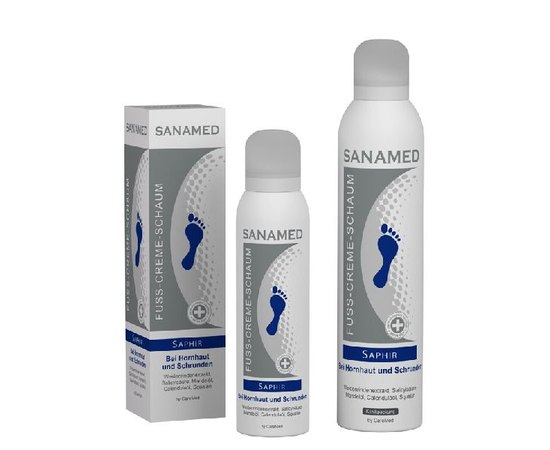 Крем-пена Сапфир для лечения трещин SanaMed, изображение 5