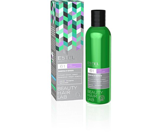 Шампунь от перхоти для волос Estel Professional Beauty Hair Lab Sebo Therapy Shampoo, 250 ml