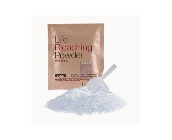 Обесцвечивающая пудра голубая Farmavita Bleaching Powder Blue.