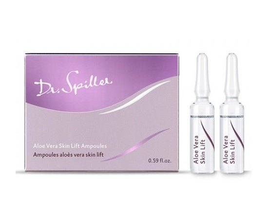 Омолаживающая ампула с Алоэ Dr. Spiller Intense Aloe Vera Skin Lift Ampoules, 3 ml