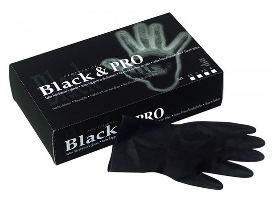Sibel Перчатки латексные черные