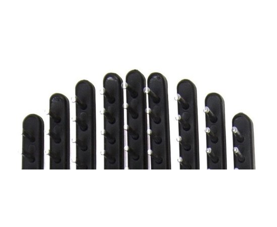 Щетка массажная для волос 7-рядная HairWay 08081 Fingers Madium, изображение 3