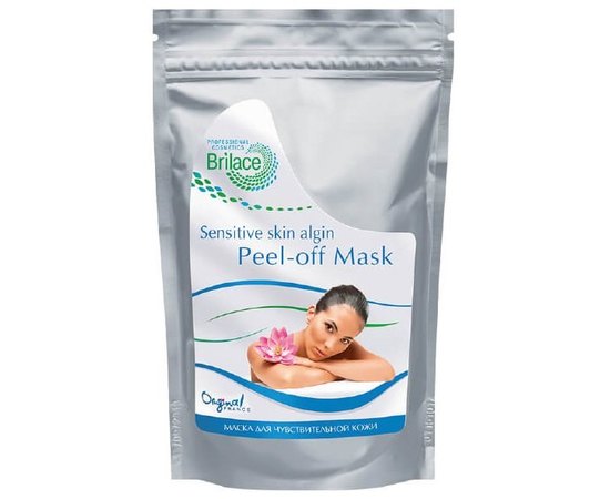 Brilace Sensitive Skin Algin Peel Of Mask Антиоксидантна альгінатна маска, 150 г, фото 