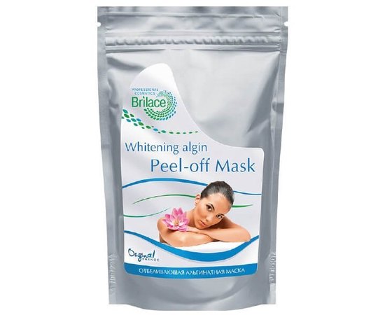 Brilace Whitening Algin Peel Of Mask Отбеливающая альгінатна маска, 150 г, фото 