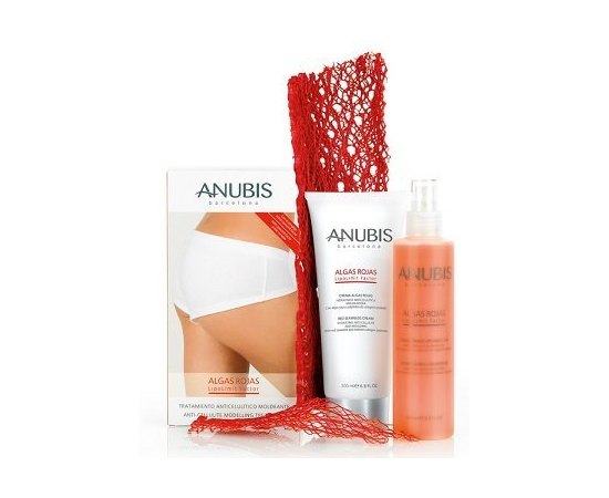 Anubis Red Seaweed Pack Lipolimit Factor Антицелюлітний моделюючий набір, фото 