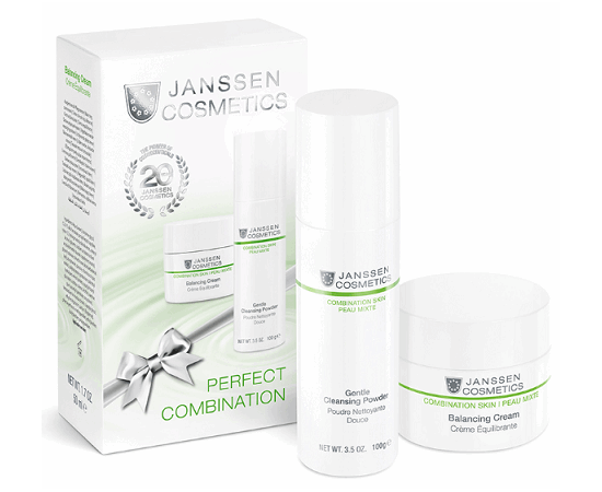 Набор Идеальная пара для комбинированной кожи Janssen Cosmeceutical Balancing 