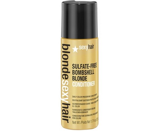Кондиционер для сохранения цвета Блонд без сульфатов Sexy Hair Blond Sulfate Free, 300 ml