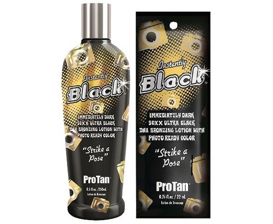 Лосьон для загара в солярии с мгновенными бронзаторами 50XXX Pro Tan Instantly Black, изображение 3