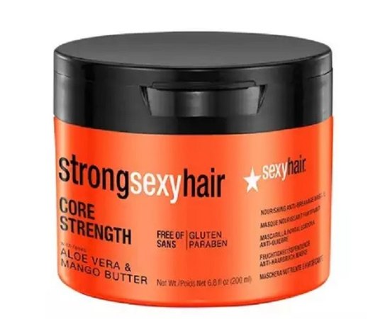Sexy Hair Strong Core Strength Маска, що відновлює для міцності волосся, 200 мл, фото 