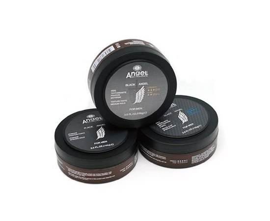 Матова глина сильної фіксації Angel Professional Black Angel Matte Clay Strong Hold, 100 ml, фото _ab__is.image_number.default