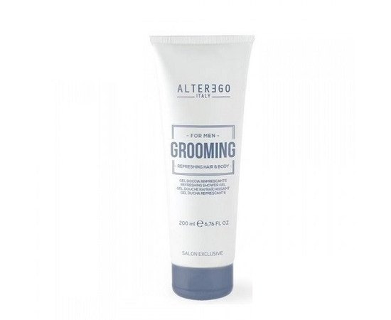 Alter Ego Grooming Refreshing Hair & Body Шампунь освіжаючий для волосся і тіла, 200 мл, фото 