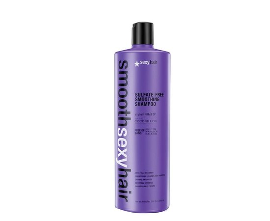 Шампунь разглаживающий без сульфатов Sexy Hair Smooth Sulfate Free, изображение 2