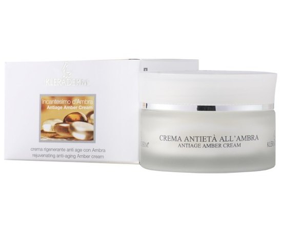 Антивозрастной крем янтарный Амбер для зрелой кожи Kleraderm Amber Anti-Age Cream, 50 ml