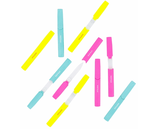 Пилка стеклянная в пластиковом футляре Staleks Beauty & Care 13, 128mm, изображение 4