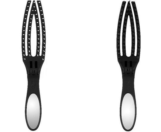 Щітка для волосся Olivia Garden Finger Brush Care Go black, фото _ab__is.image_number.default