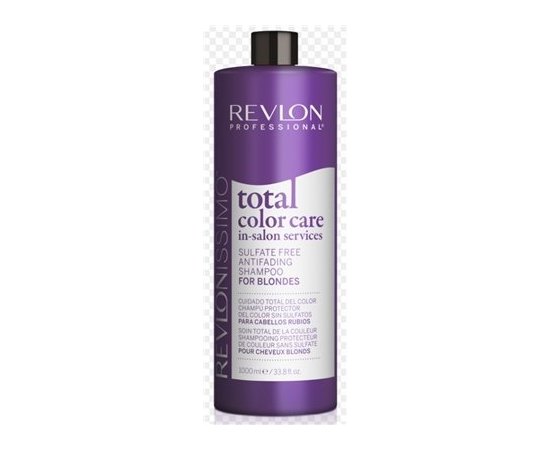 Revlon Professional Revlonissimo Sulfate Free Antifading Shampoo For Blondes Безсульфатний шампунь анти-вимивання кольору для блондинок, 1000 мол, фото 