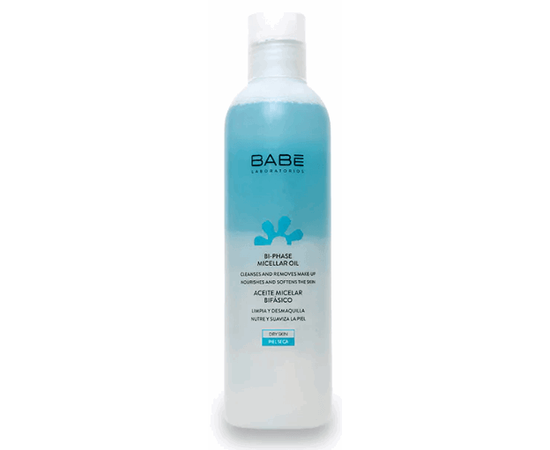Babe Laboratorios Bi-Phase Micellar Oil Двофазне міцелярне масло для демакіяжу, 250 мл, фото _ab__is.image_number.default