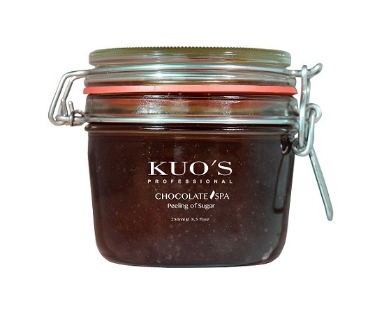 KUO'S Chocolate Sugar Peeling Цукровий пілінг, 250 мл, фото 