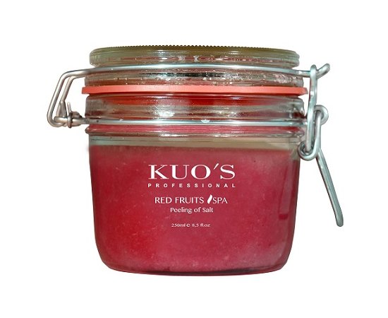 Солевой пилинг KUO'S Red Fruits Salt Peeling, 250 ml