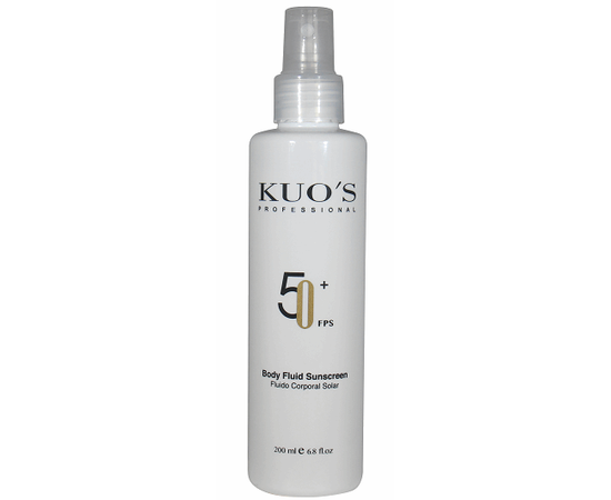 KUO'S Sunscreen Body Fluid SPF 50+ Сонцезахисний флюїд для тіла, 200 мл, фото 