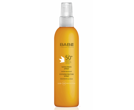 Babe Laboratorios Sun Protection Sunscreen Spray SPF50 + Сонцезахисний спрей для тіла, 200 мл, фото _ab__is.image_number.default Babe Laboratorios Sun Protection Sunscreen Spray SPF50 + Сонцезахисний спрей для тіла, 200 мл, фото _ab__is.image_number.default