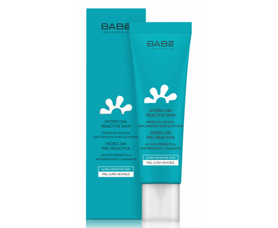 Увлажняющий крем для чувствительной кожи Babe Laboratorios Hydro 24h Reactive Skin, 50 ml, изображение 4