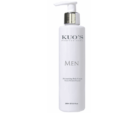 Увлажняющий крем для тела мужской KUO'S Gold Men Moisturizing Body Cream, 200 ml