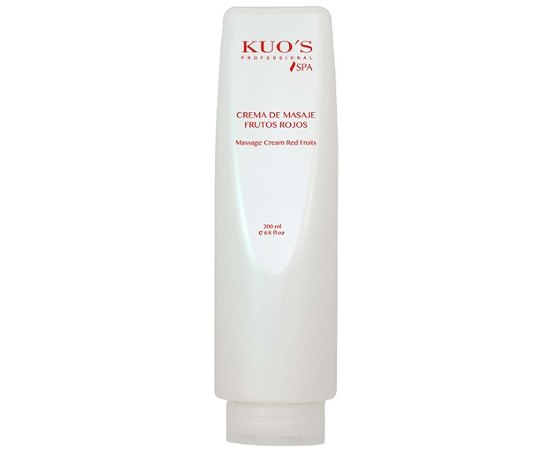 KUO'S Red Fruits Massage Cream Відновлюючий крем, 200 мл, фото 