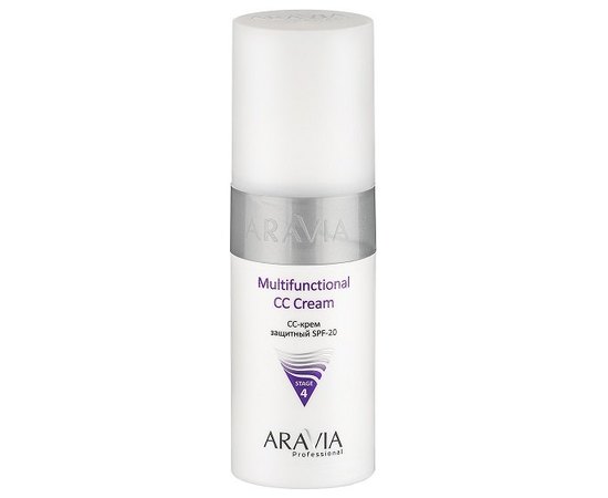 Aravia Professional Multifunctional CC Cream SPF-20 CC-крем захисний, 150 мл, фото _ab__is.image_number.default