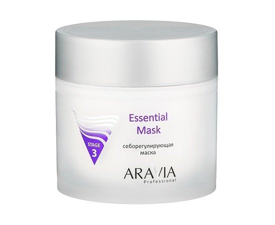 Себорегулирующая маска Aravia Professional Essential Mask, 300 ml, изображение 4 Себорегулирующая маска Aravia Professional Essential Mask, 300 ml, изображение 4
